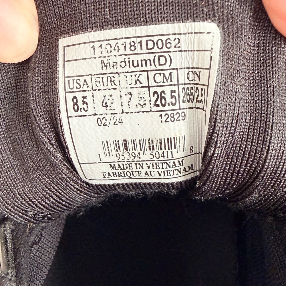 Brooks Ghost 16 Mens 8.5 D Black Grey Camo Running Shoes 1104181D062 Cushioned - Picture 8 of 9
